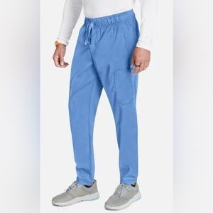 Men's Light Blue Jogger Scrub Pant